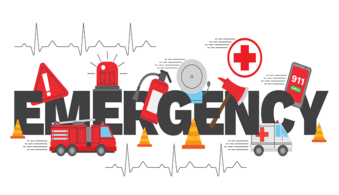 emergency contact clipart