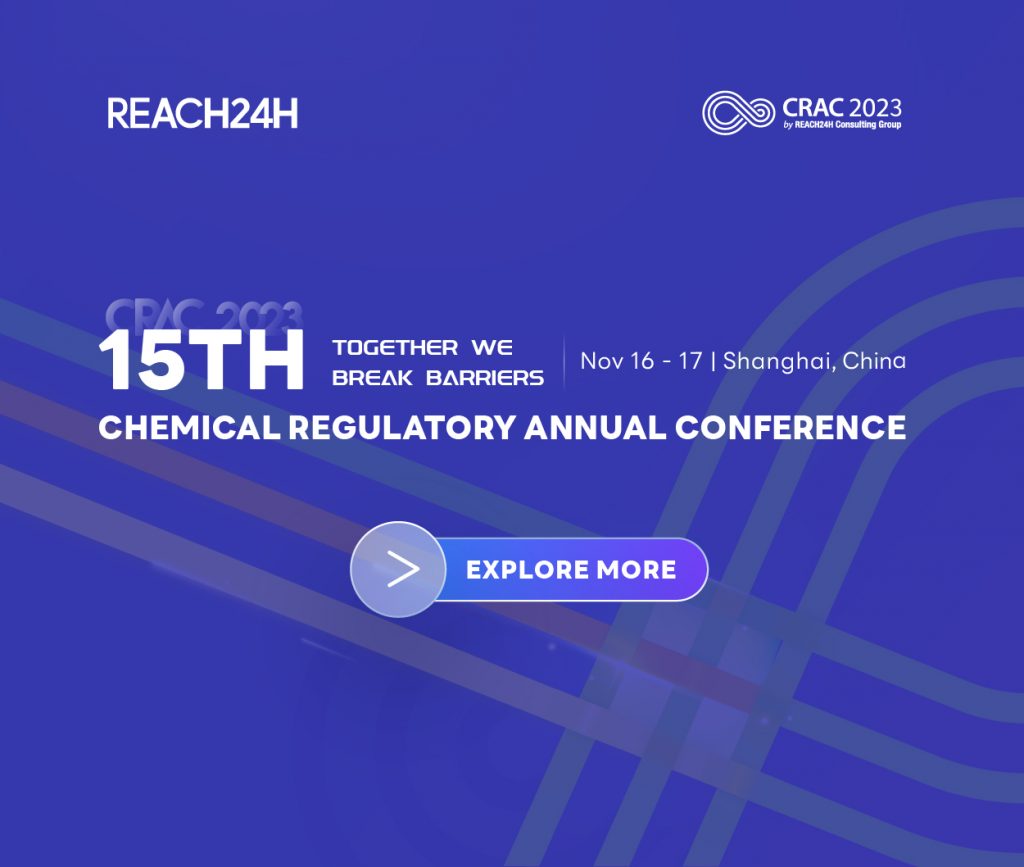 15th Chemical Regulatory Annual Conference: Together We Break Barriers - CRAC2023