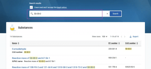 Search Classification Information step 2