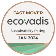 Ecovadis fast mover badge