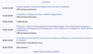 Global Chemicals Compliance Management agenda-2